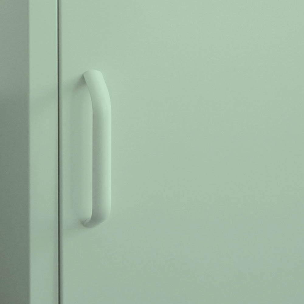 COMBO 12: Mesa de TV Lite Pop Verde Menta + Estante Lite Rock Verde Menta