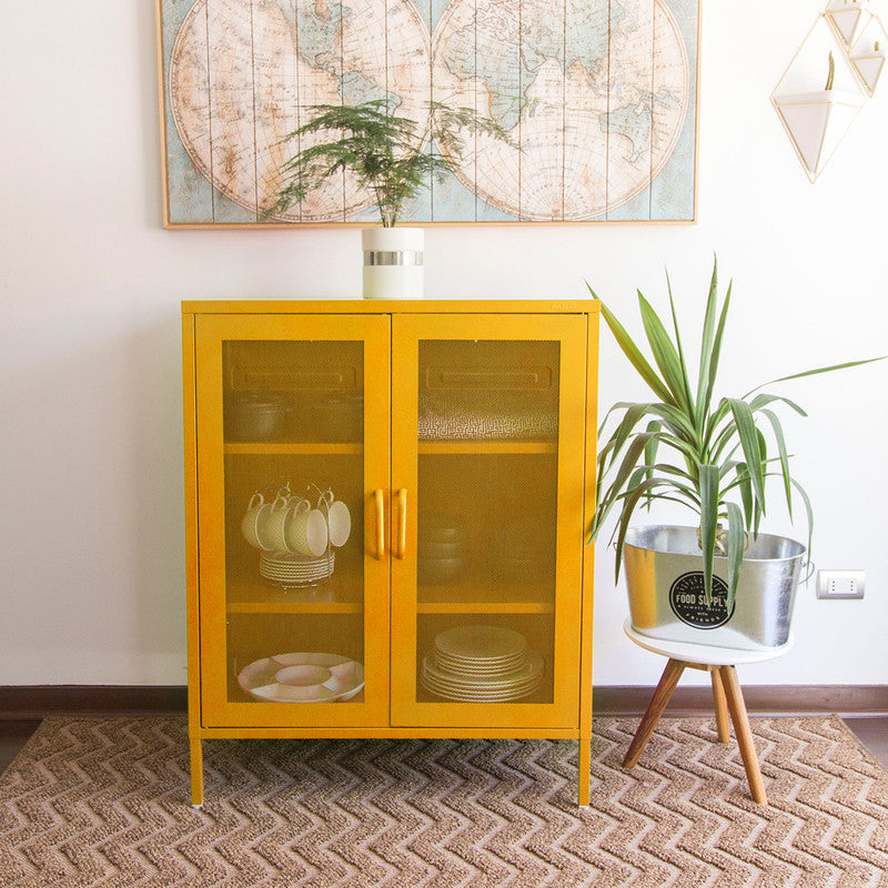 Estante Folk Cabinet Mostaza