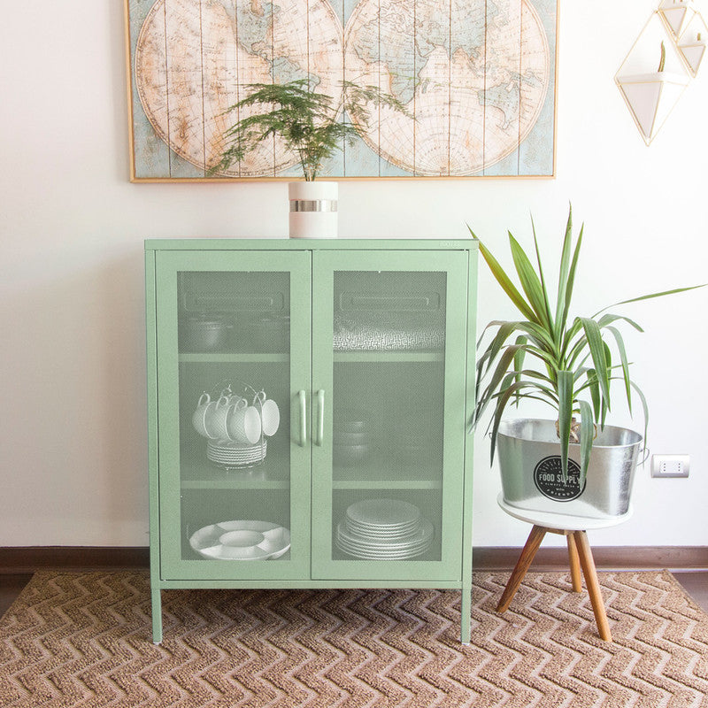 Estante Folk Cabinet Verde Menta