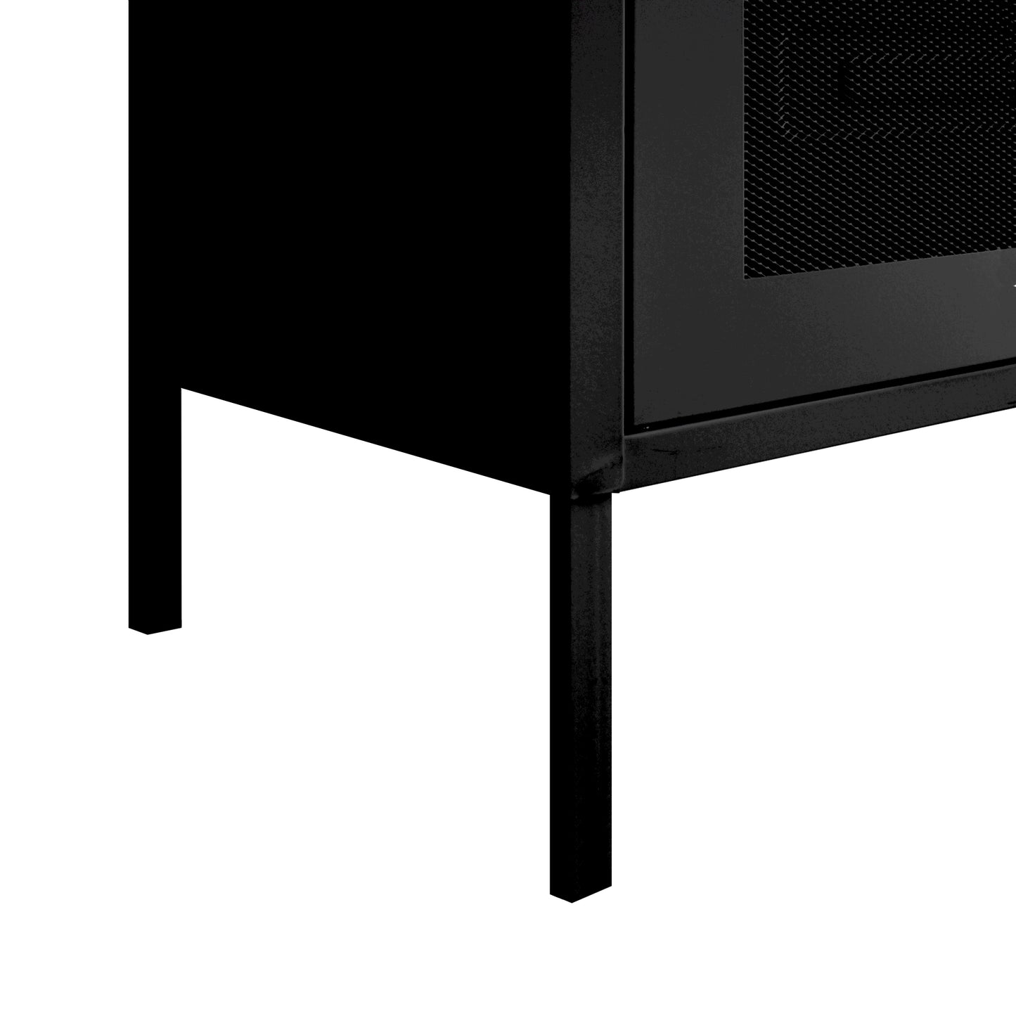 Estante Folk Cabinet Negro Mate