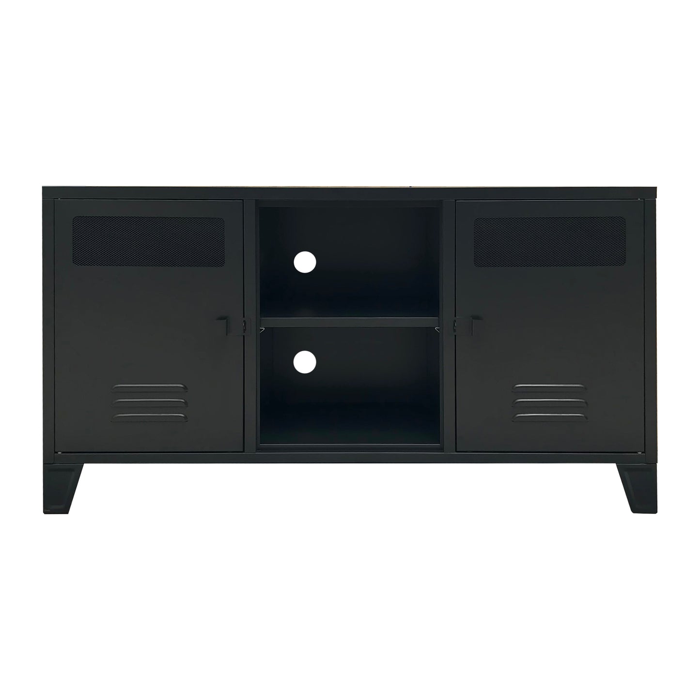 Rack TV Lite Rock Negro Mate