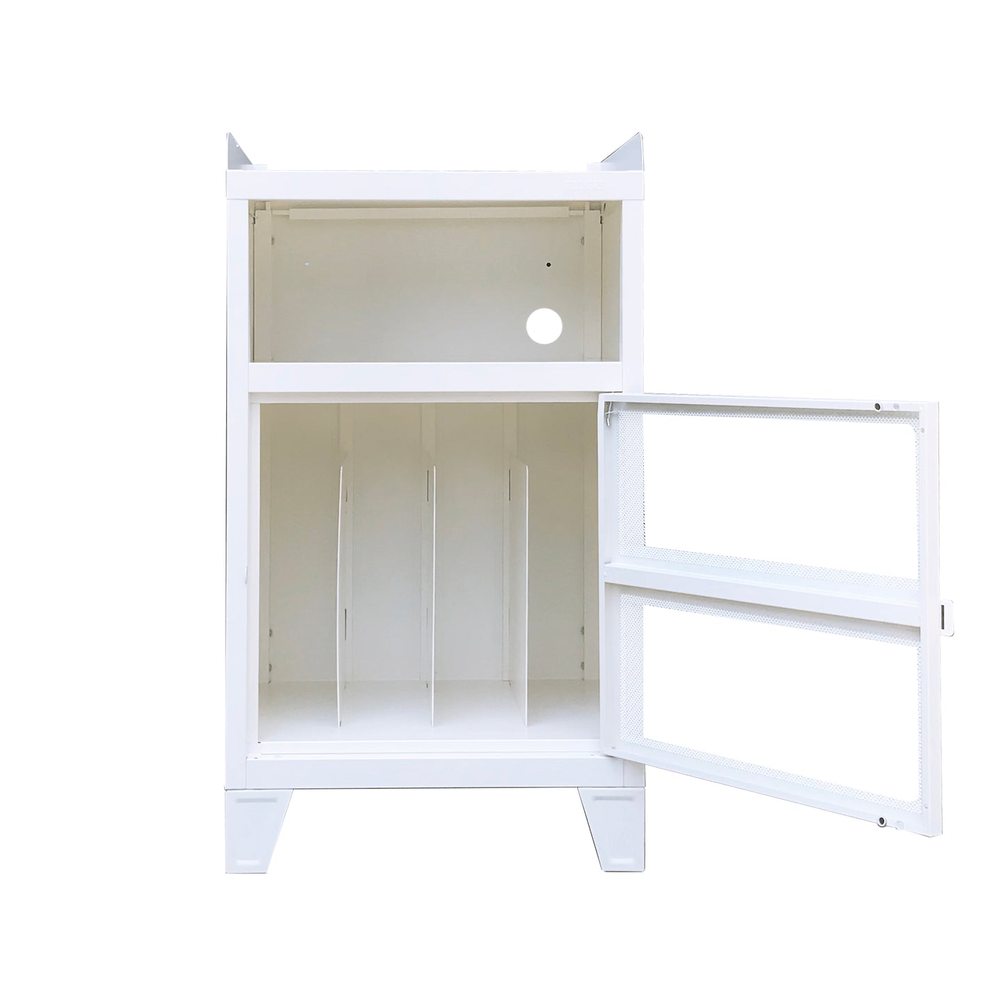 Rack Vinilo Lite Folk Blanco Mate
