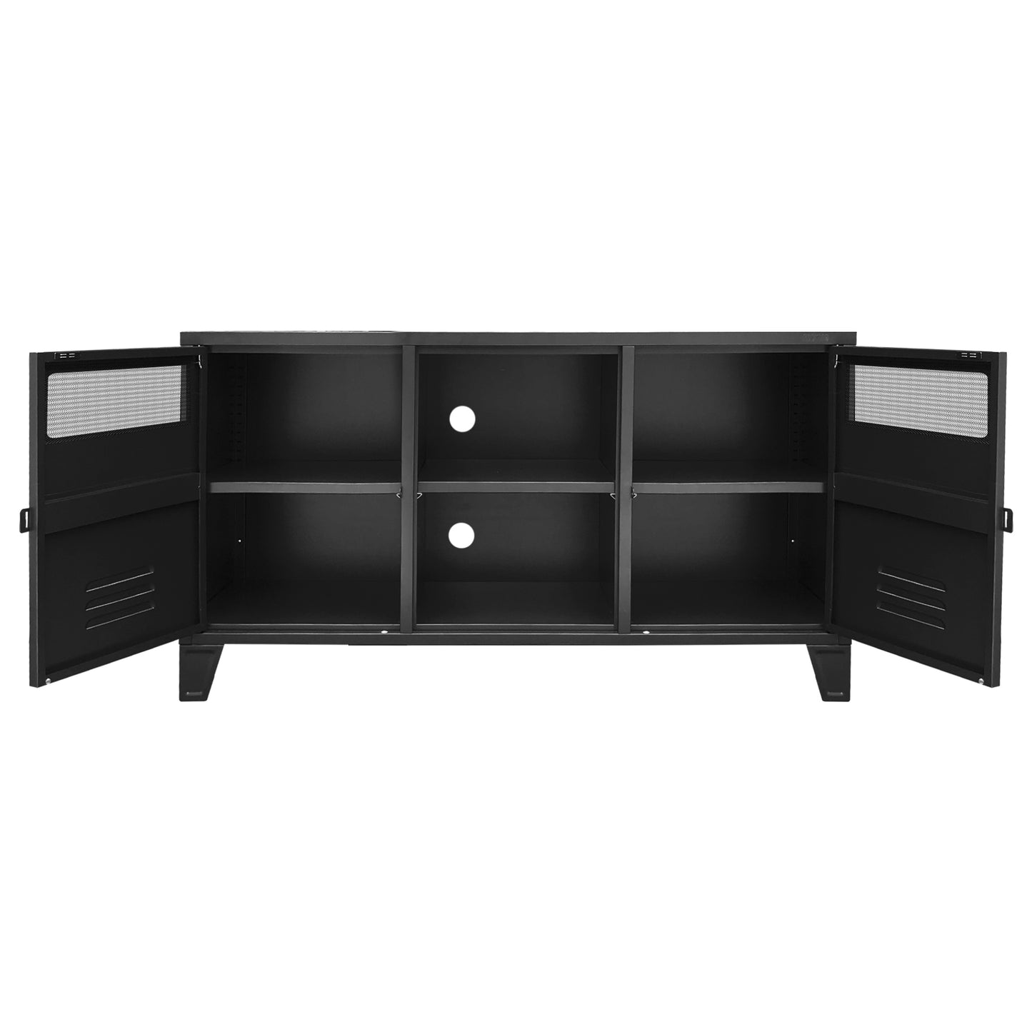 Rack TV Lite Rock Negro Mate