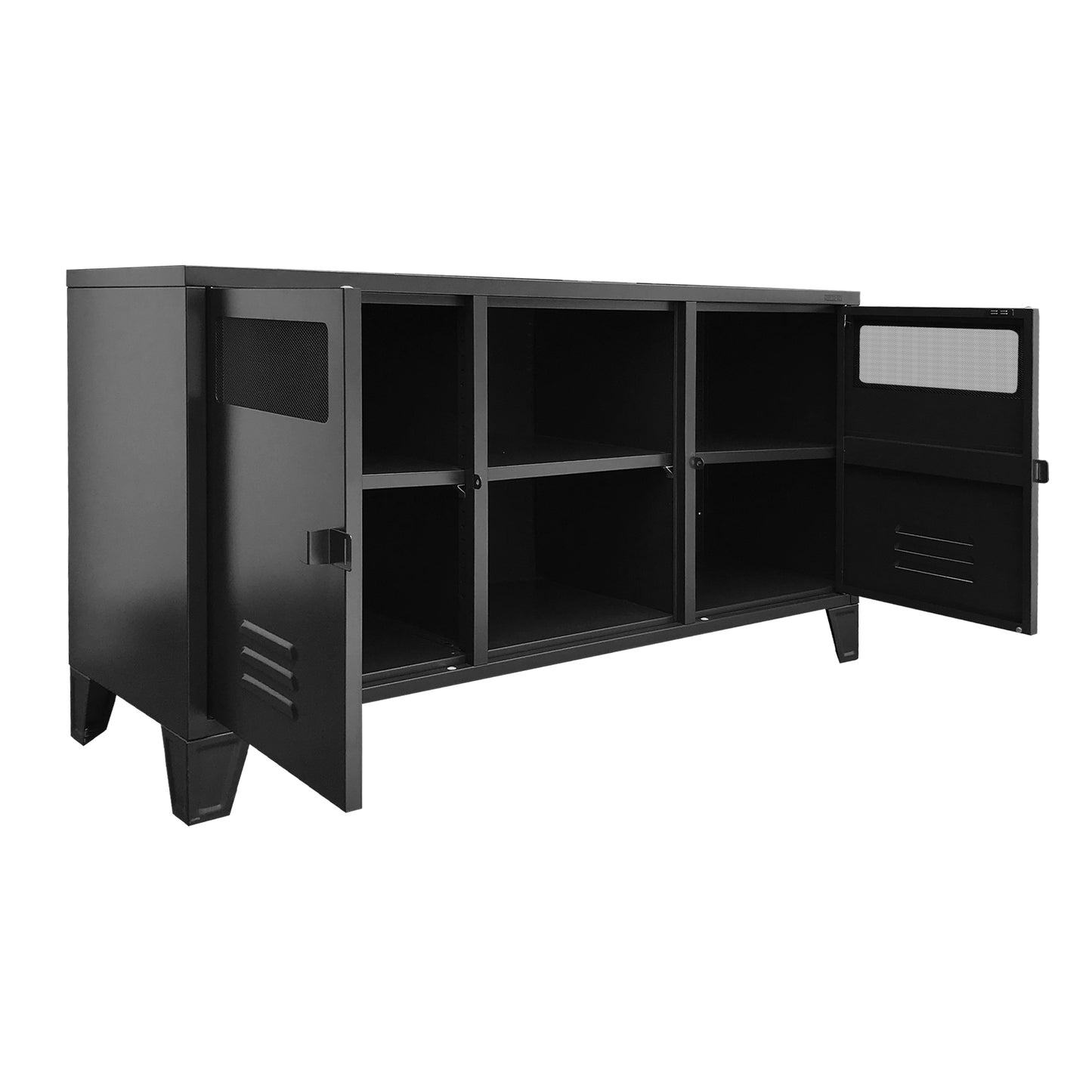 Rack TV Lite Rock Negro Mate