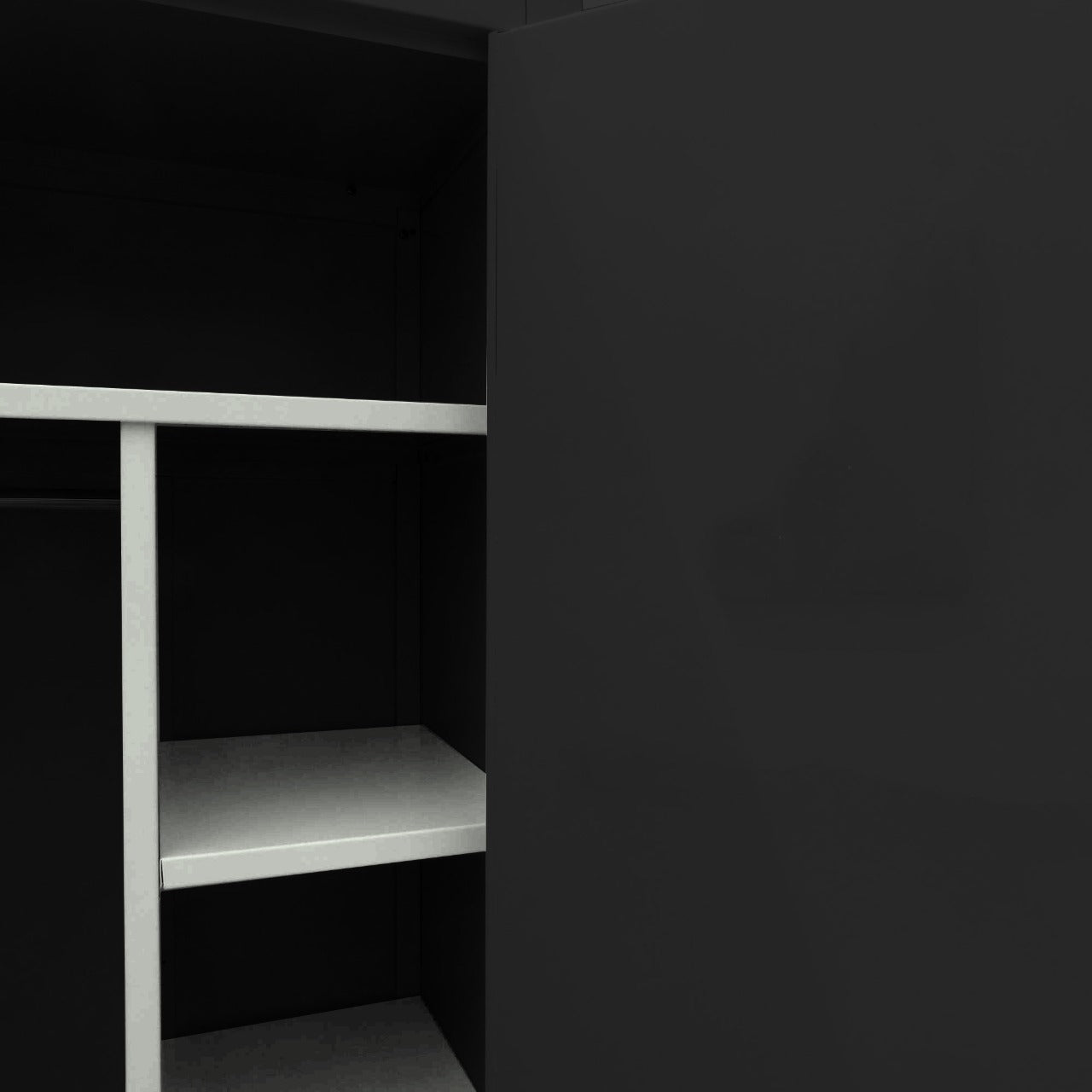 Ropero Doble Negro mate Venta de Garage