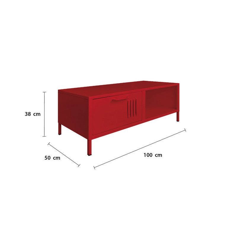 Mesa de Centro Pop Rojo