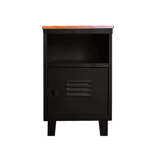 COMBO VELADORES: 2 Veladores Classic Wood Negro Mate